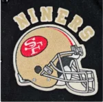 San Francisco 49ers Varsity Leather Jacket - Image 4