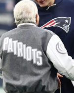AFC Divisional Playoff Robert Kraft NE Patriots Jacket - Image 4