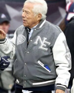 AFC Divisional Playoff Robert Kraft NE Patriots Jacket - Image 5