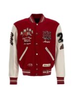 AMIRI Red Varsity Jacket