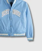 Abercrombie Detroit Lions Varsity Bomber Jacket - Image 6