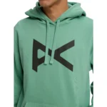 AnonPulloverHoodie2026-Green Front Patch