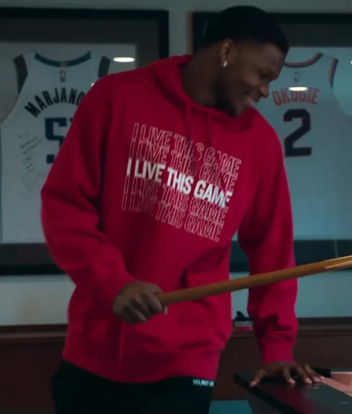 Starting 5 Anthony Edwards I Live This Game Hoodie - Image 7