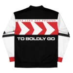 Star Trek: The Original Series To Boldly Go Unisex Bomber Jacket - Image 2