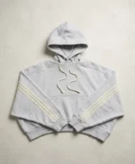 Bad Bunny x Adidas Grey Hoodie - Image 3