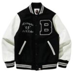 A Bathing Ape Bape Varsity Jacket