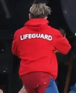 Baywatch Lifeguard Zac Efron Red Hoodie - Image 2