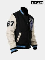 Beverly-Hills-Black-and-White-Varsity-Detroit-Lions-Jacket