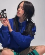 Billie Eilish Fragrance Line Classic Blue Jacket - Image 3