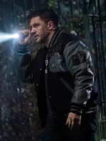 Eddie Brock Venom 2 Detroit Lions Varsity Jacket - Image 4