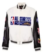NBA All Star 2025 GSW Wool Varsity Jacket - Image 4