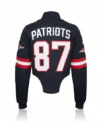 Camille Kostek New England Patriots Jacket - Image 5