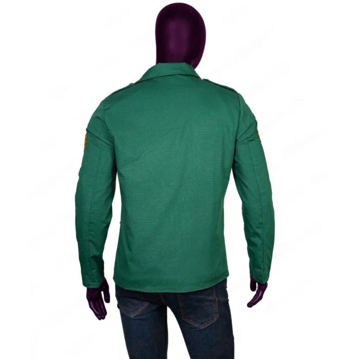 SILENT HILL 2 JAMES SUNDERLAND GREEN COTTON JACKET - Image 5
