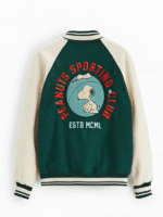 Snoopy Aéropostale Letterman Varsity Jacket - Image 4