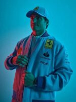Ferrari Miami Blue Varsity Jacket - Image 4