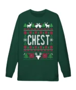 Oh. What. Fun. Mae-bell Christmas Chest Sweatshirt - Image 8