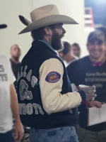 2025 Thanksgiving Halftime Show Post Malone Dallas Cowboys Varsity Jacket - Image 3