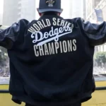 Dave Roberts Dodgers Championship Parade Jacket - Image 4