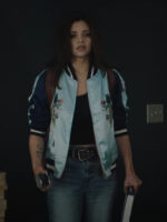 Dead Money Chloe Blue Varsity Jacket
