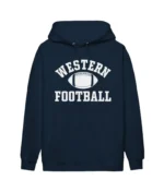 Mr. & Mrs. Smith John Smith Western Football Hoodie - Image 2