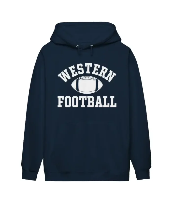Mr. & Mrs. Smith John Smith Western Football Hoodie - Image 2