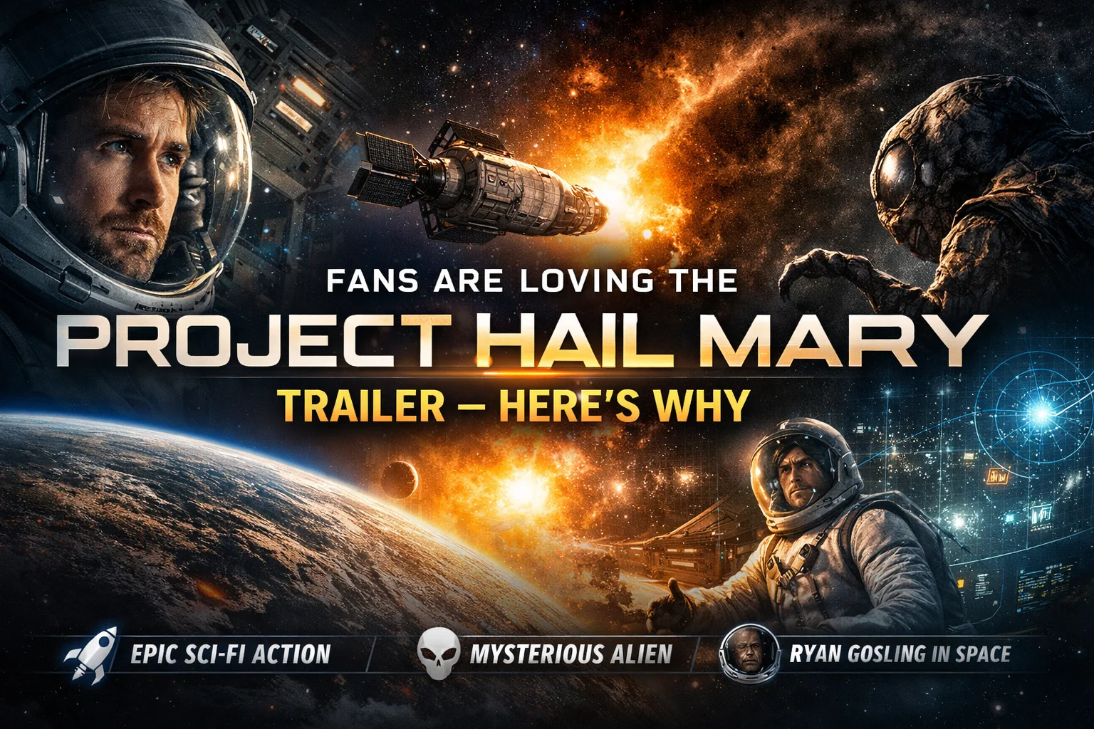 Fans Are Loving the Project Hail Mary Trailer – Here’s Why