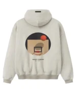 Fear of God NBA X Barkley Hendricks 90s Cream Hoodie - Image 2