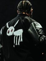 For All The Dogs Varsity Jacket - Image 3