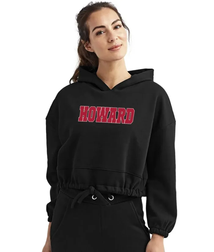 Forever Keisha Clark Howard Cropped Hoodie - Image 2