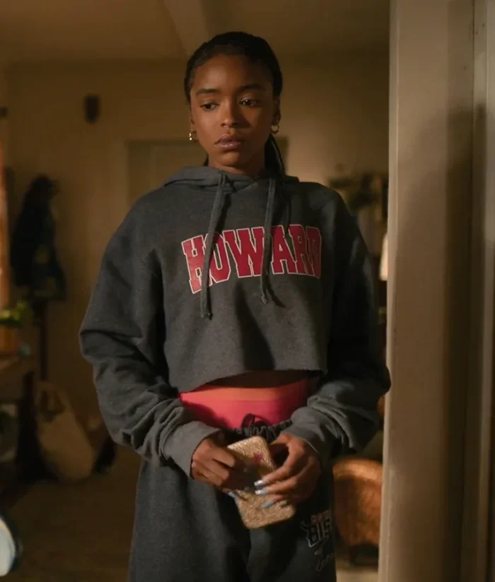 Forever Keisha Clark Howard Cropped Hoodie - Image 3
