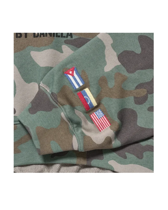 GAP x KATSEYE Daniela Cuff Flag Patch Hoodie