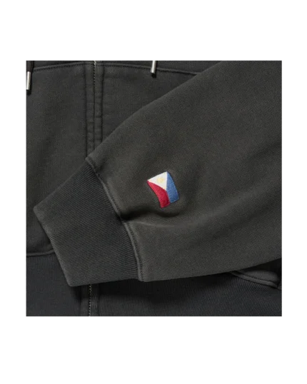 GAP x KATSEYE Sophia Cuff Flag Patch Full Zip Hoodie