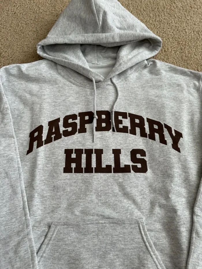 GV Gallery Raspberry Hills OG Logo Grey Pullover Hoodie - Image 3