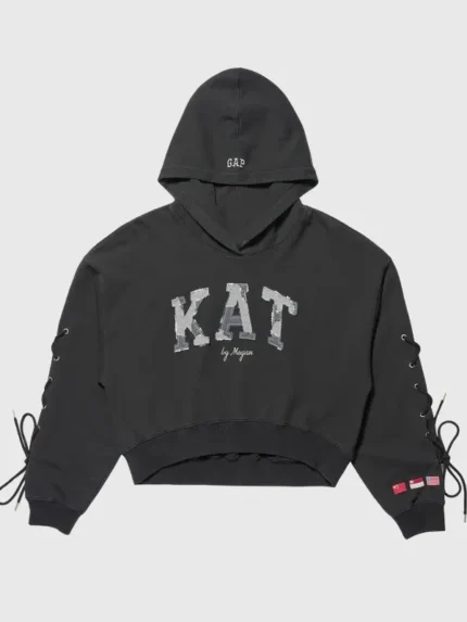 Gap-x-Katseye-Megan-Black-Pullover-Hoodie