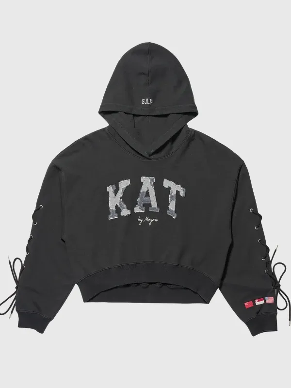 Gap-x-Katseye-Megan-Black-Pullover-Hoodie