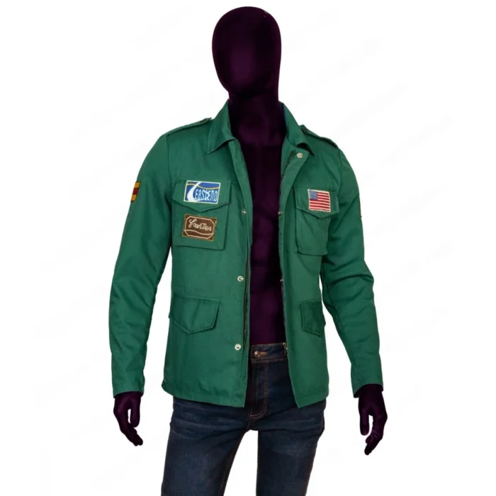 SILENT HILL 2 JAMES SUNDERLAND GREEN COTTON JACKET - Image 3