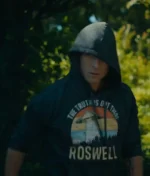 Chad Powers Glen Powell The Truth is Out There Roswell Hoodie - Image 4