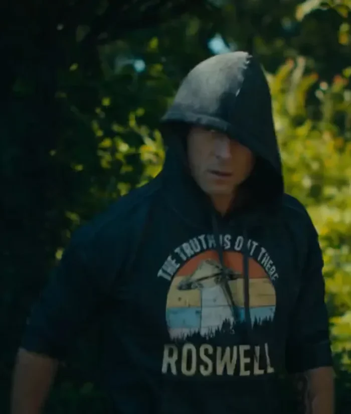 Chad Powers Glen Powell The Truth is Out There Roswell Hoodie - Image 4