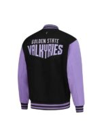 Golden State Valkyries FISLL Eclipse Varsity Jacket - Image 2