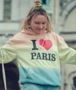 Heartstopper Darcy Olsson I Love Paris Hoodie