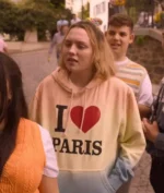 Heartstopper Darcy Olsson I Love Paris Hoodie - Image 2