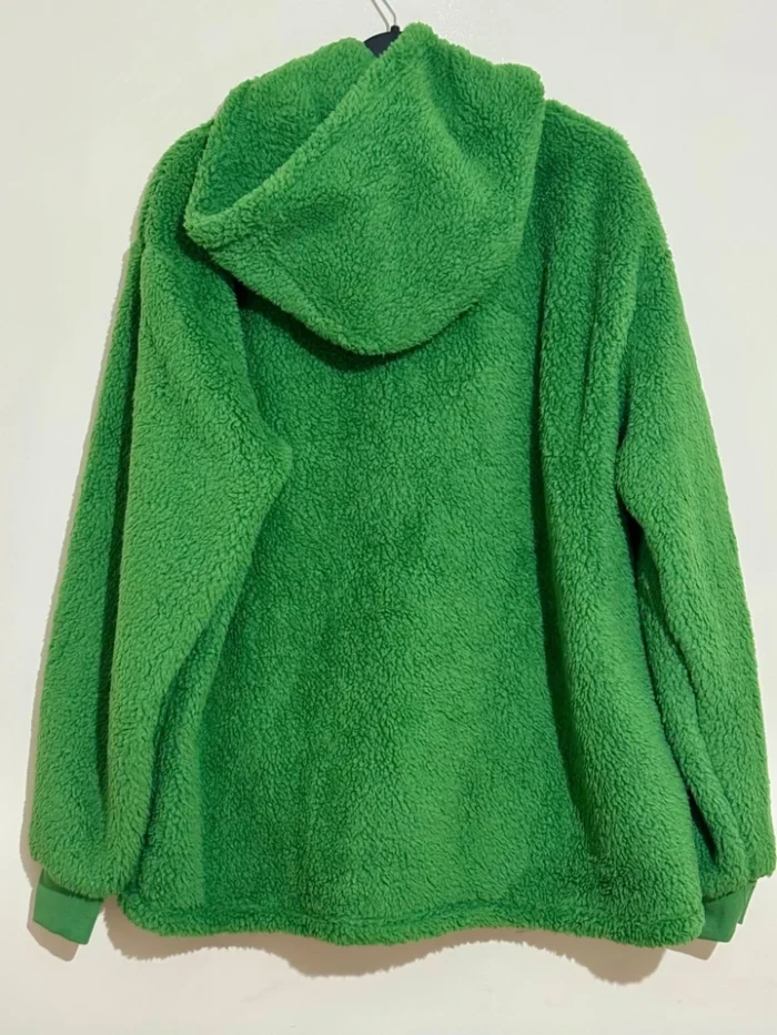 Homer Simpson Fleece Hoodie Meme Bush Hoody The Simpsons Blanket Warm XS-XXL NEW - Image 4
