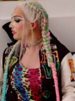 House of Villains S3 Plane Jane Patch Varsity Jacket