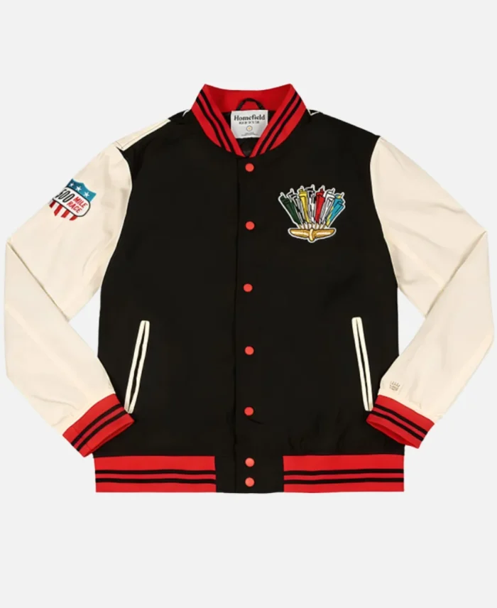 IMS Indianapolis Motor Speedway 500 Varsity Jacket - Image 1