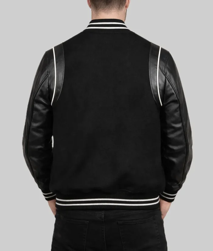 Ivan Provorov Black Varsity Jacket - Image 3