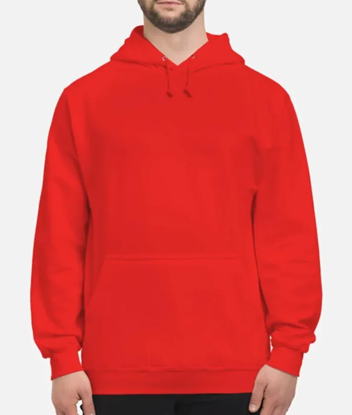 My Adventures with Superman Clark Kent Red Hoodie - Image 2
