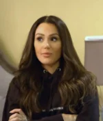 Jersey Shore Family Vacation Jenni Farley JWoww Not Above Violence Hoodie - Image 3
