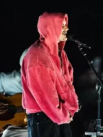 Justin-Bieber-Coachella-Pink-Hoodie