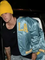 UCLA Justin Bieber Varsity Jacket - Image 3