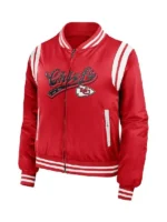Kansas City Chiefs Erin Andrews Bomber Jacket - Image 2